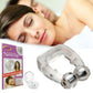 Set 2 x Clips magnetic impotriva sforaitului, silicon transparent