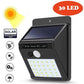 Set 4 x Lampa solara de perete cu senzor miscare 30 LED