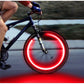 Set 4 x Lumini Led pentru roti bicicleta Fireflys, Culoare Roz