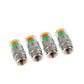 Set capacele valve cu indicator presiune, 2.0 Bari, 4buc
