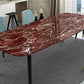 Set 2 x Folie autoadeziva imitatie marmura maro 60 x 200 cm
