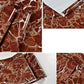 Set 2 x Folie autoadeziva imitatie marmura maro 60 x 200 cm