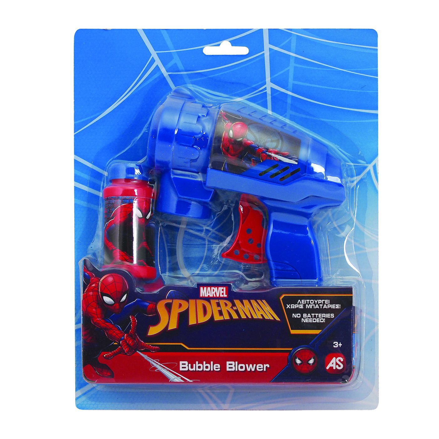 Dispozitiv pentru baloane sapun Spider-Man