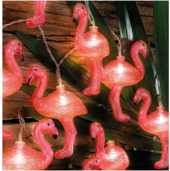 Ghirlanda solara Flamingo LED