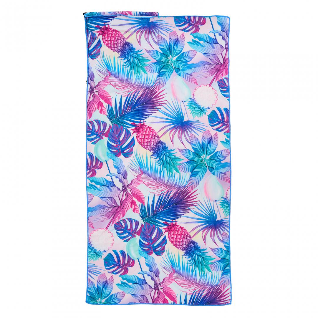 Prosop de plaja cu rucsac 70×140 cm