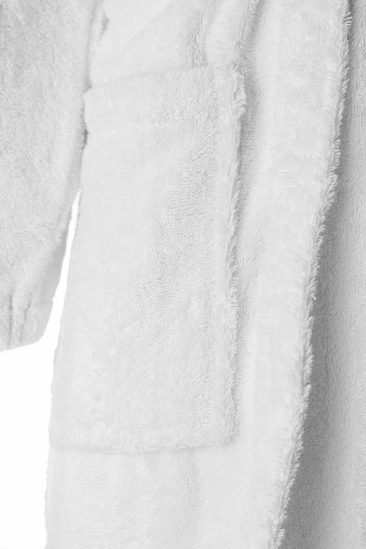 Halat de baie dama BBC organic – Alb Square Nature