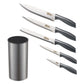 Set Cutite De Bucatarie 6 Piese, Grays, Vanora Home