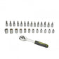 Set 27 piese CR-V 1/4"