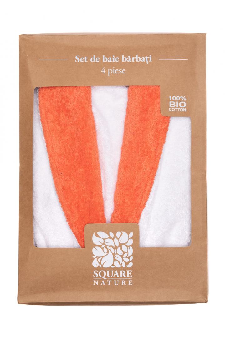 Set de baie Dama BBC Organic 4 piese Square Nature