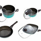 Set Gatit 7 Piese Aluminiu, Green Cook, Cooking By Heinner