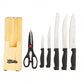 Set Cutite Bucatarie 7 Piese, Forest, Vanora Home