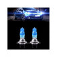 Set 2 x Bec auto H7, Pegasus, Xenon Effect, 12V, 100W, 6000K + Placuta numar telefon parcare, pentru parbriz