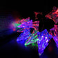1+1 Gratis - Instalatie solara 50 Led braduti, multicolor